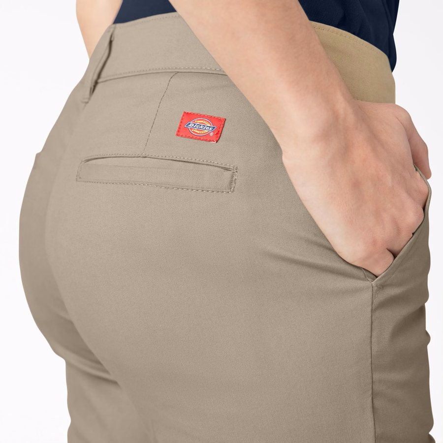 Pantaloni slim fit pentru femei, model bootcut, FLEX