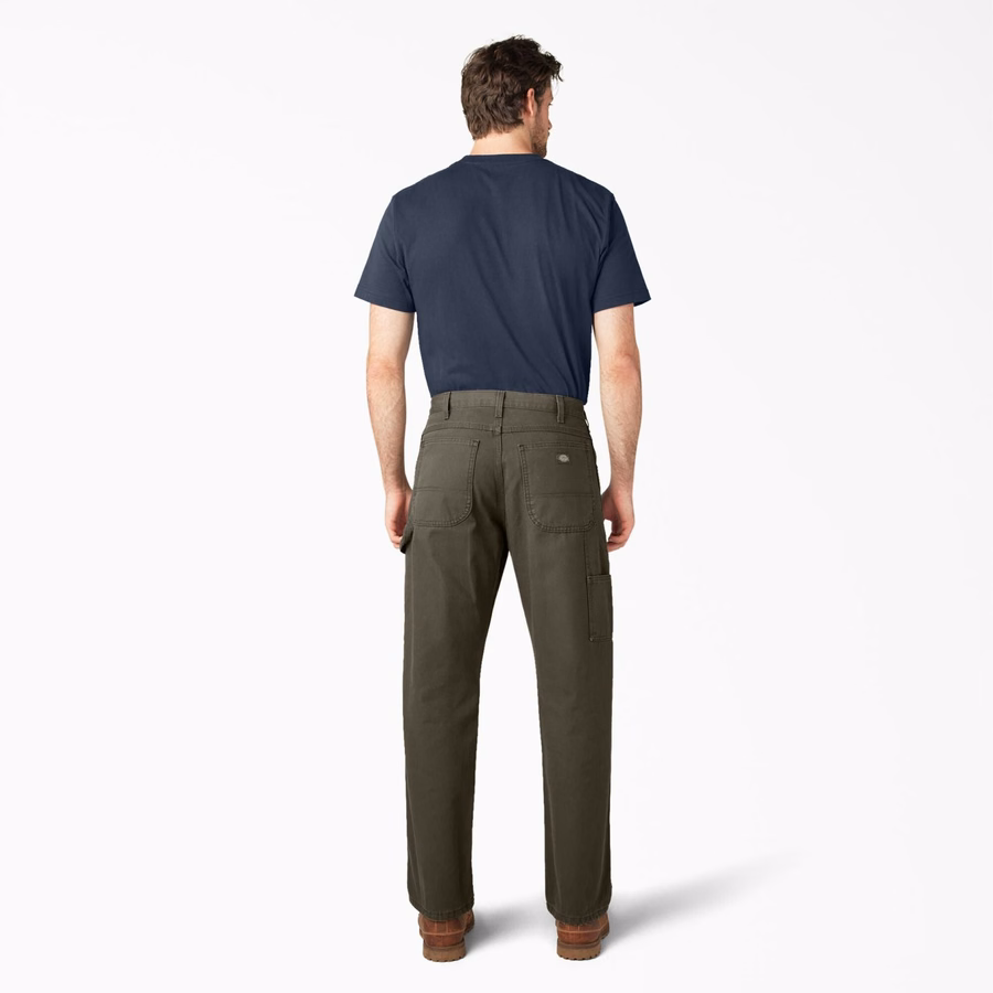 Pantaloni de tâmplărie groși, cu croială relaxată, stil Duck Carpenter