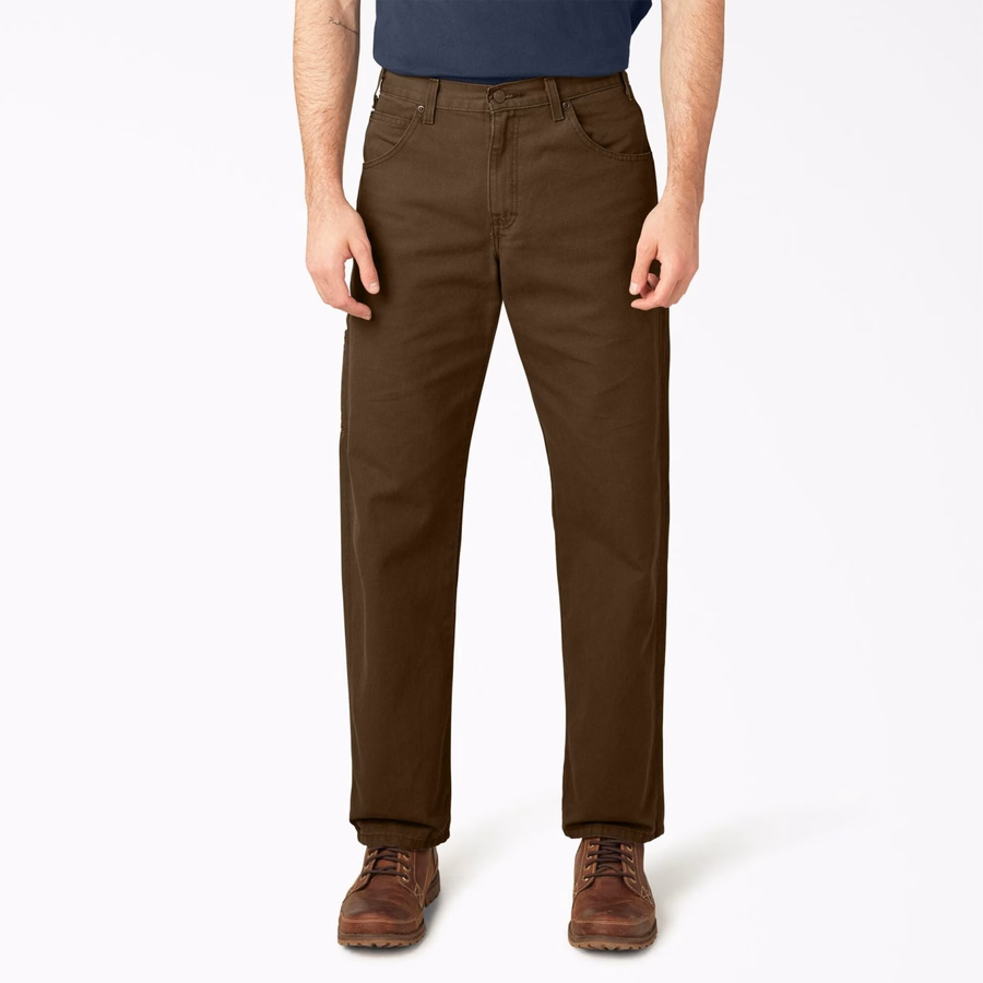 Pantaloni de tâmplărie groși, cu croială relaxată, stil Duck Carpenter