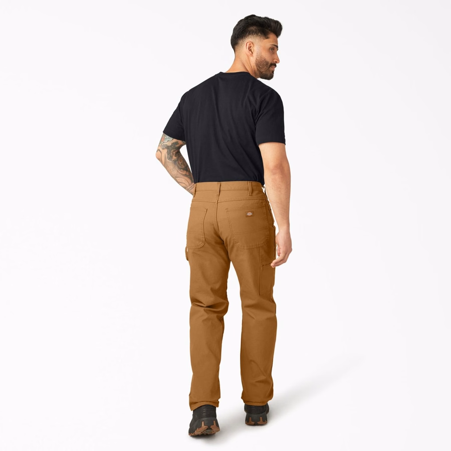 Pantaloni de tâmplărie groși, cu croială relaxată, stil Duck Carpenter