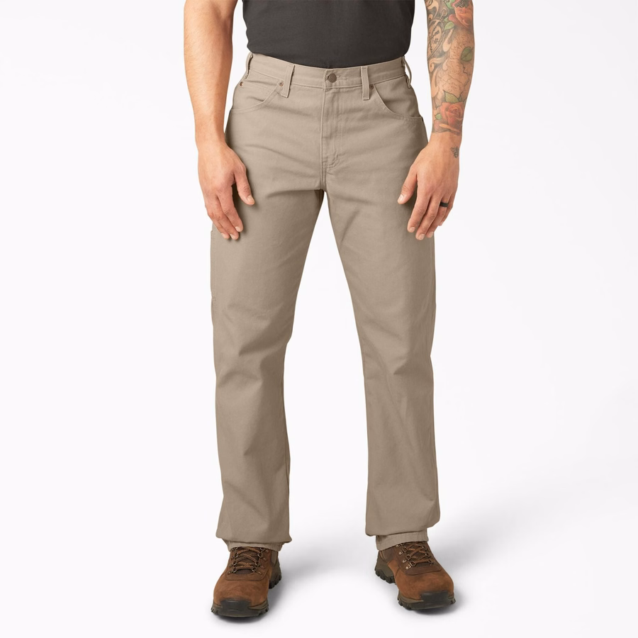 Pantaloni de tâmplărie groși, cu croială relaxată, stil Duck Carpenter