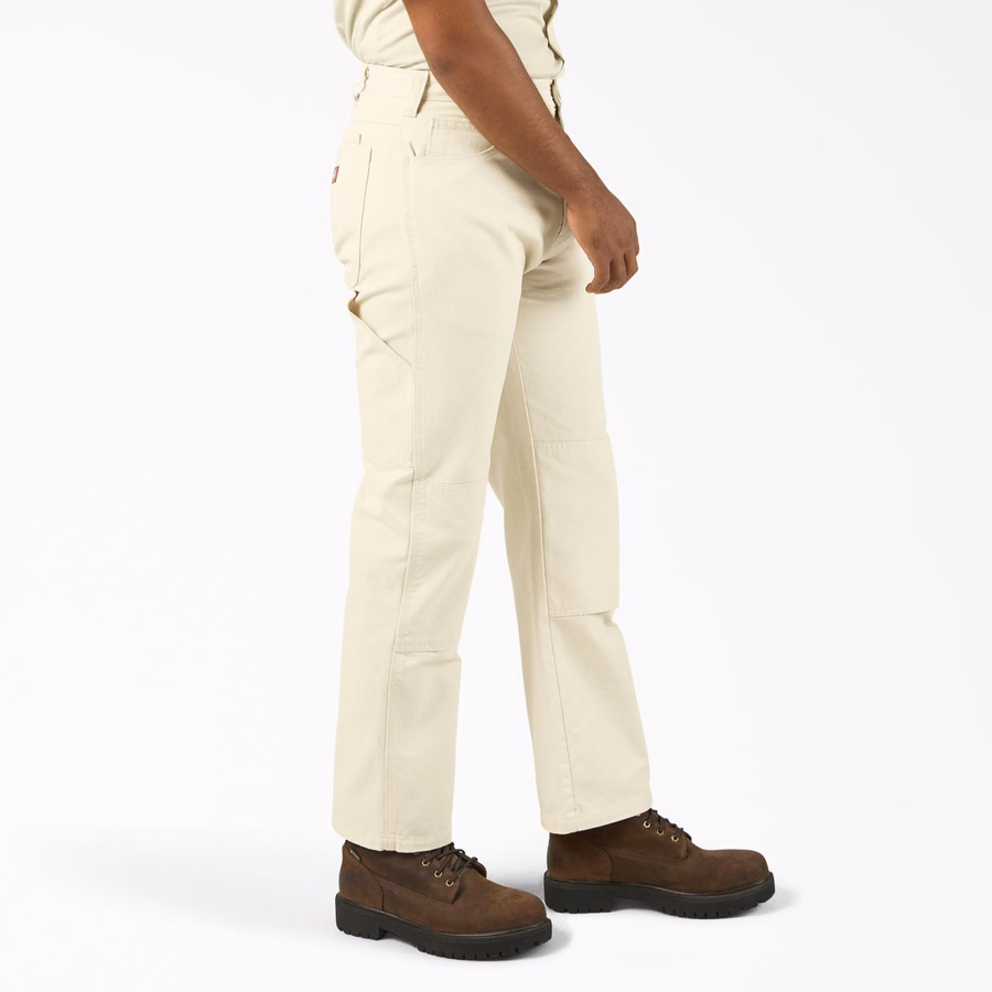 Pantaloni de pictor cu genunchi dublu