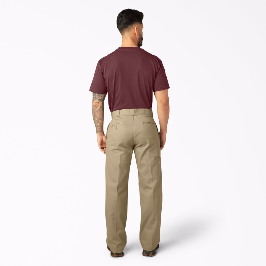 Pantaloni de lucru lejeri cu croială dublă la genunchi