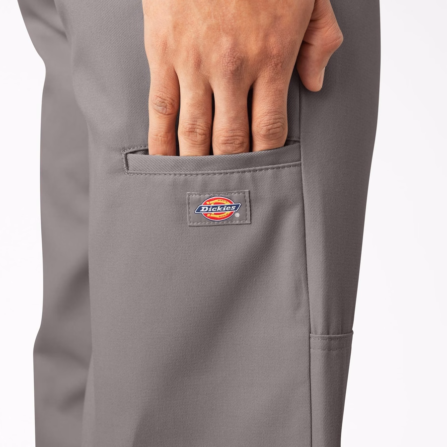 Pantaloni de lucru lejeri cu croială dublă la genunchi