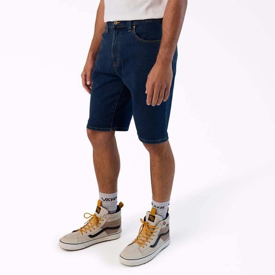 Pantaloni scurți din denim FLEX cu 5 buzunare. 11