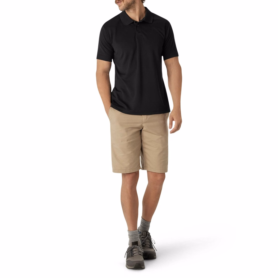 Tricou polo de performanță cu mânecă scurtă