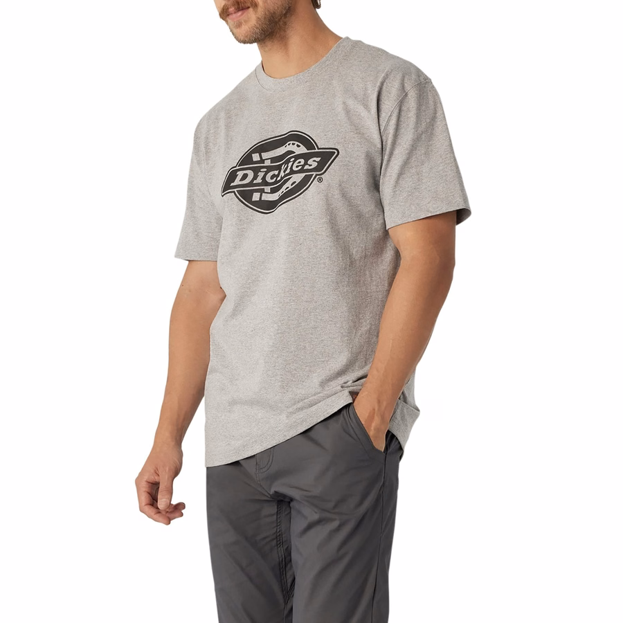 Tricou cu mânecă scurtă și logo Heavyweight