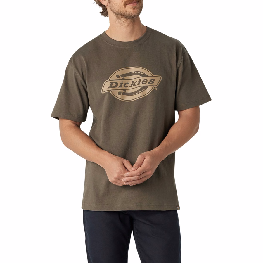 Tricou cu mânecă scurtă și logo Heavyweight