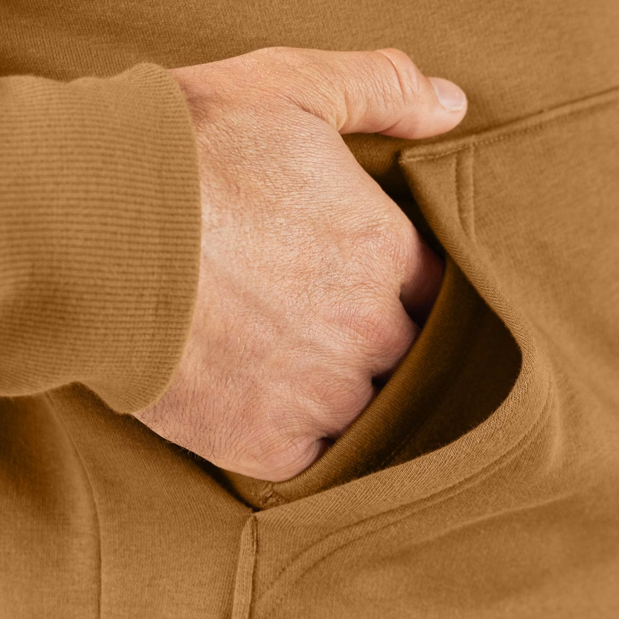 Hanorac din fleece de greutate medie