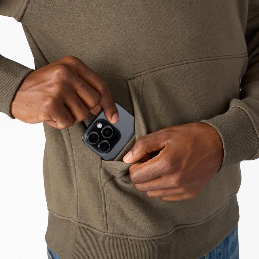 Hanorac din fleece de greutate medie