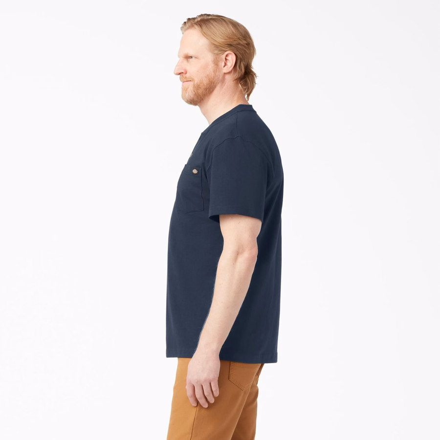 Tricou Henley cu mânecă scurtă, gros