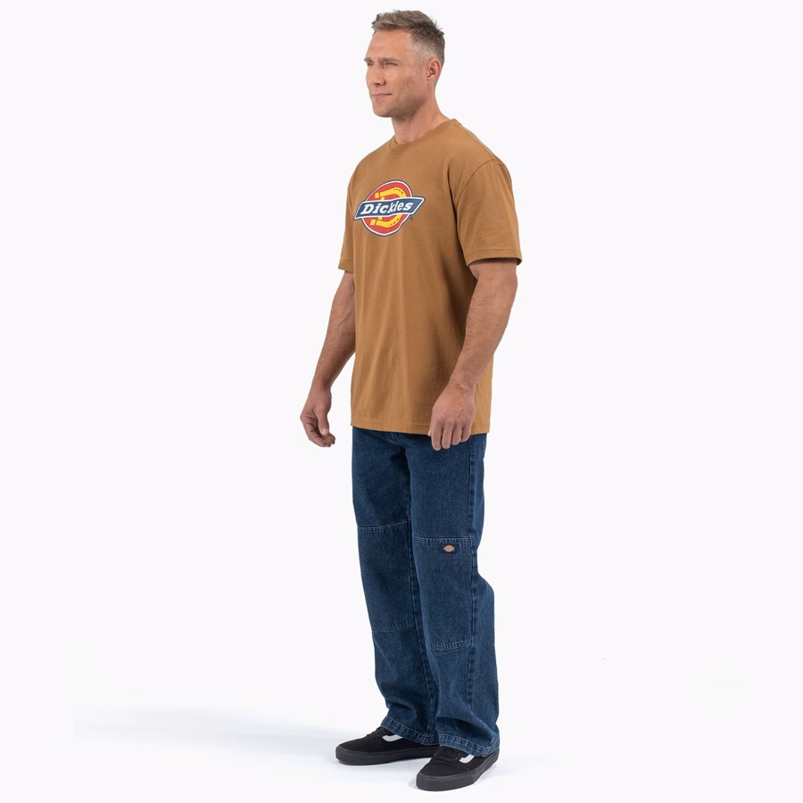 Tricou cu mânecă scurtă și logo grafic tricolor