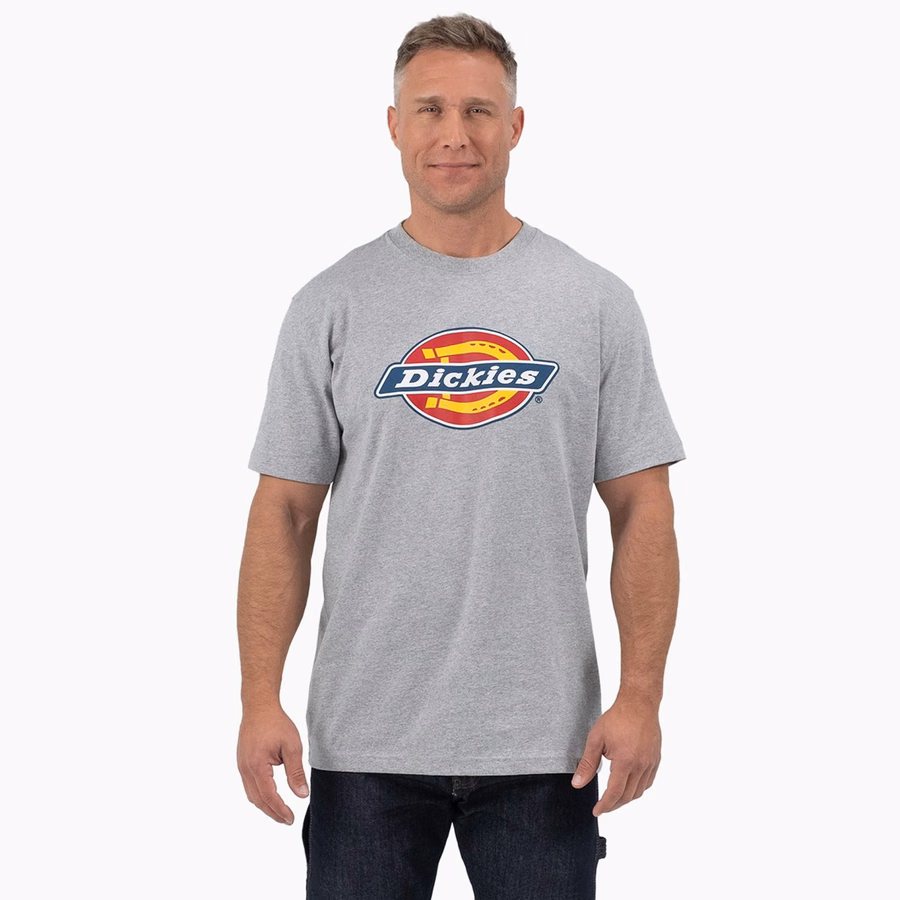 Tricou cu mânecă scurtă și logo grafic tricolor