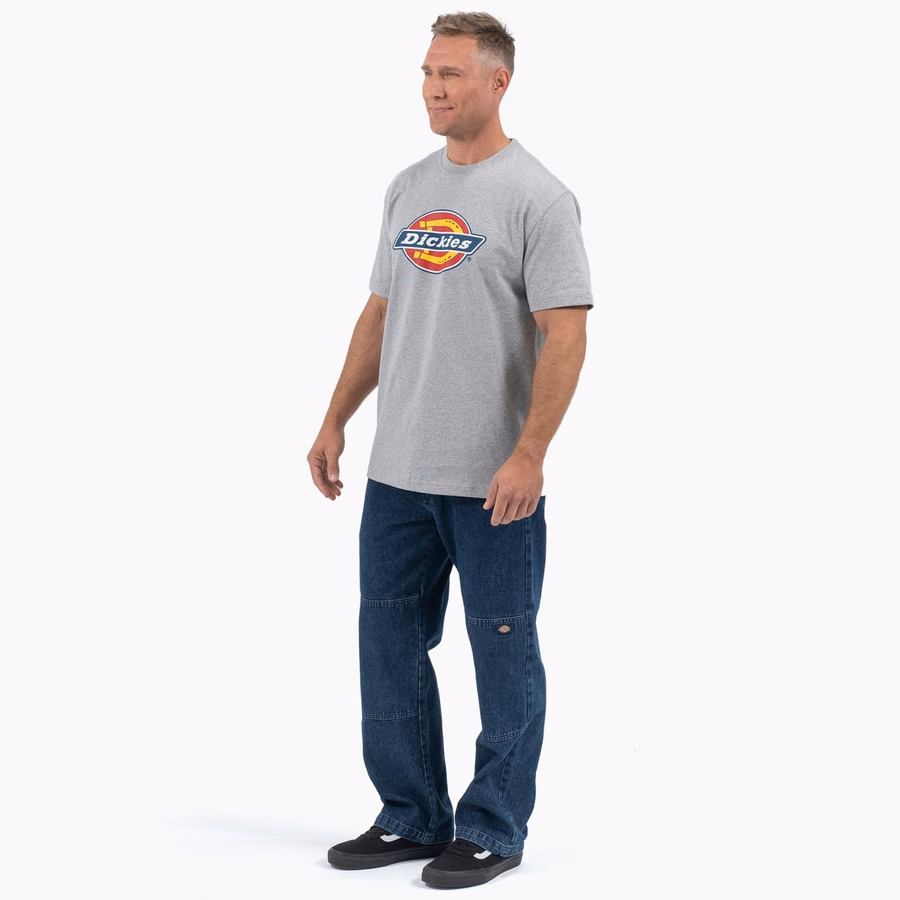 Tricou cu mânecă scurtă și logo grafic tricolor