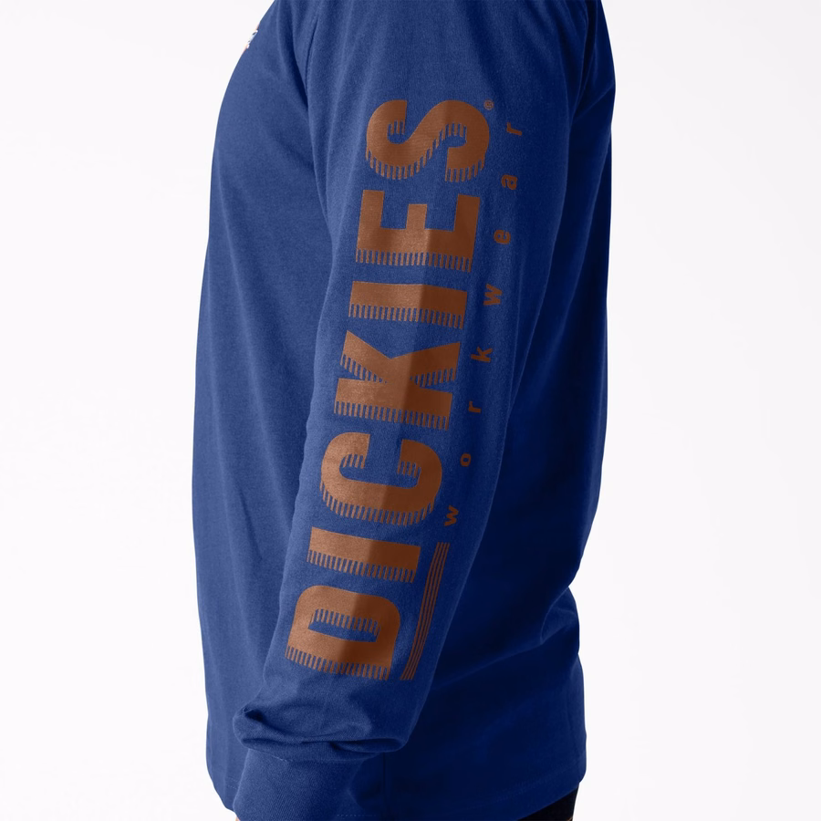 Tricou grafic cu mânecă lungă pentru lucru