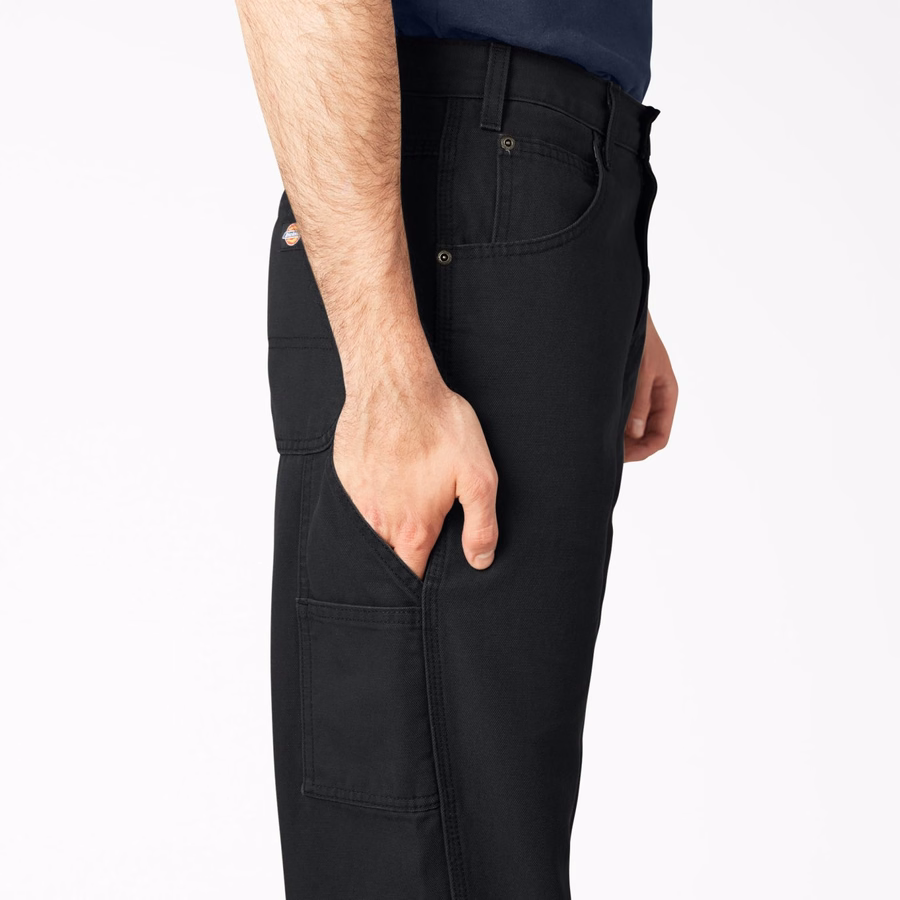 Pantaloni de tâmplărie groși, cu croială relaxată, stil Duck Carpenter