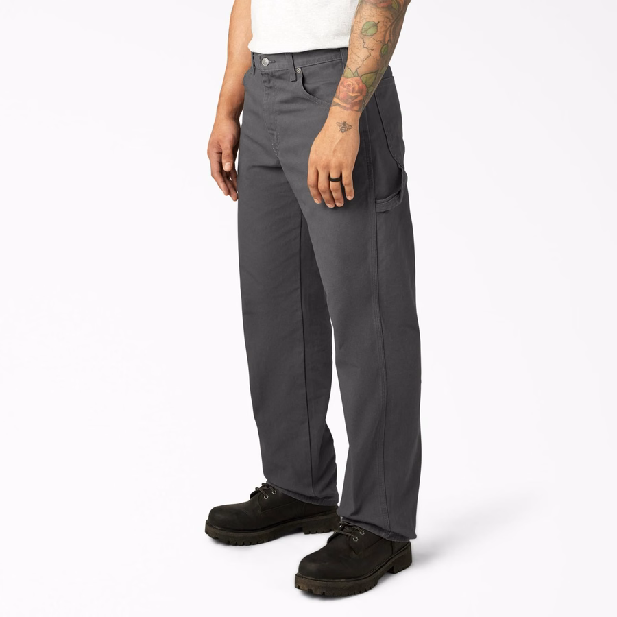 Pantaloni de tâmplărie groși, cu croială relaxată, stil Duck Carpenter