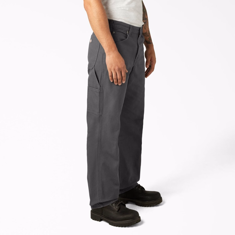 Pantaloni de tâmplărie groși, cu croială relaxată, stil Duck Carpenter
