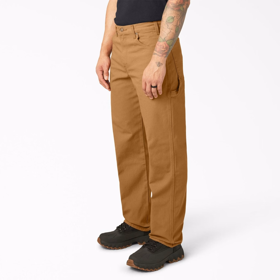Pantaloni de tâmplărie groși, cu croială relaxată, stil Duck Carpenter