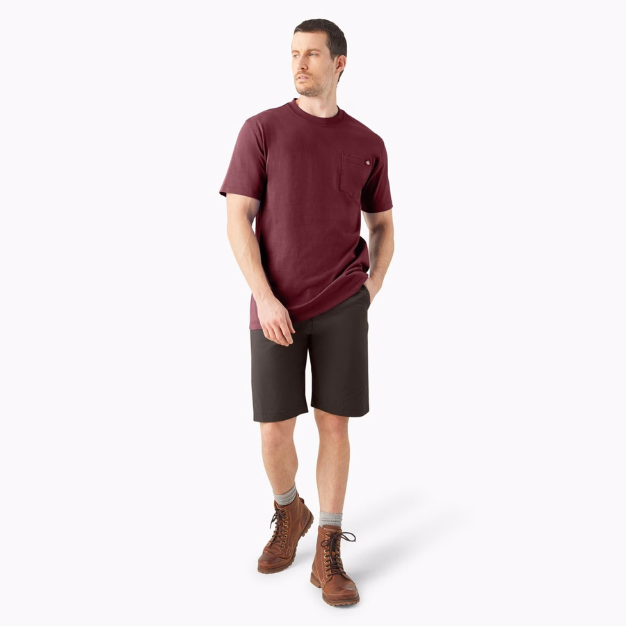 Tricou rezistent cu mânecă scurtă și buzunar