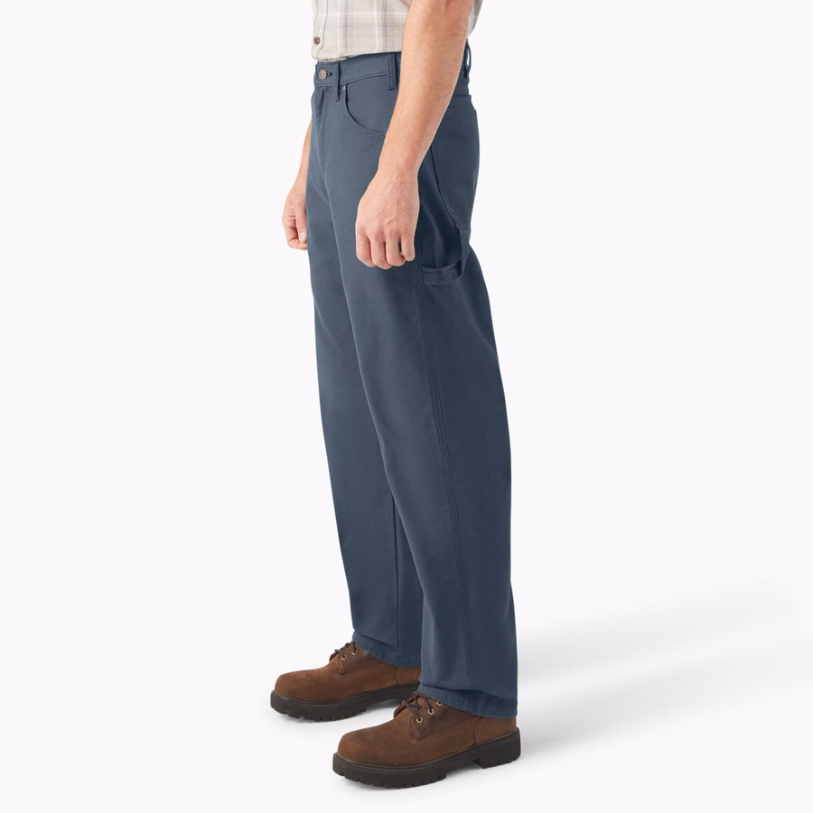 Pantaloni de tâmplărie groși, cu croială relaxată, stil Duck Carpenter