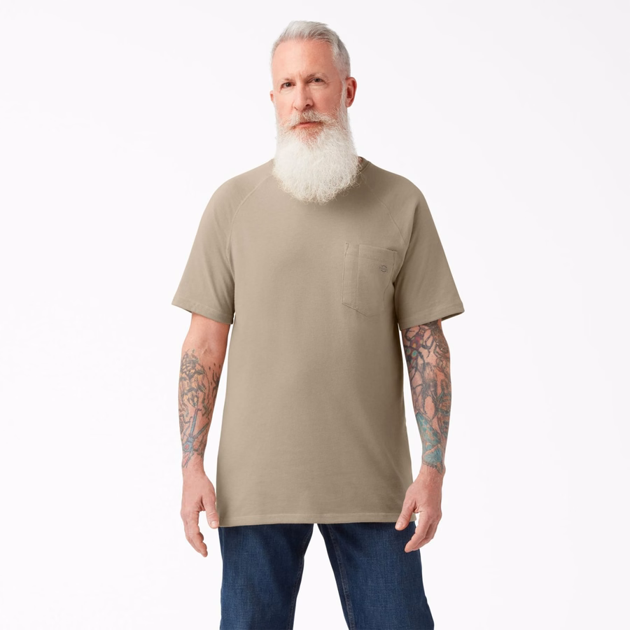 Tricou răcoritor cu mânecă scurtă și buzunar
