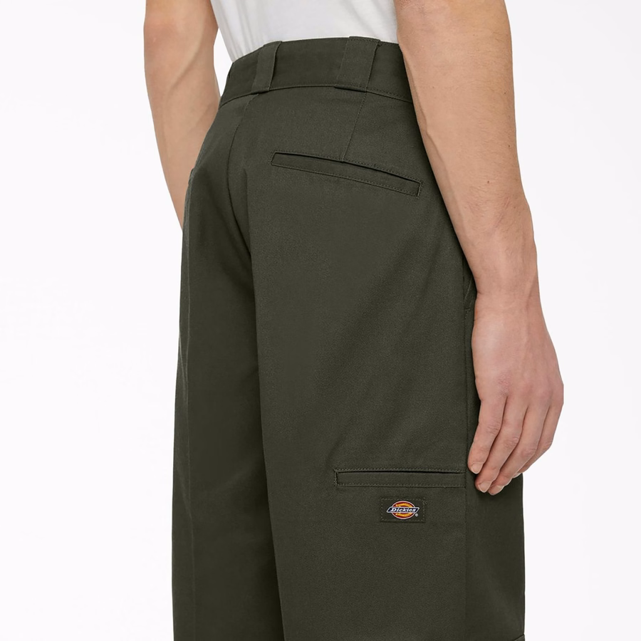 Pantaloni de lucru lejeri cu croială dublă la genunchi
