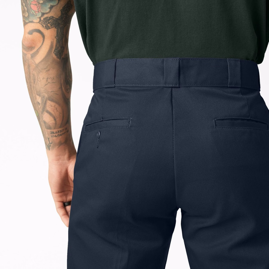 Pantaloni de lucru lejeri cu croială dublă la genunchi