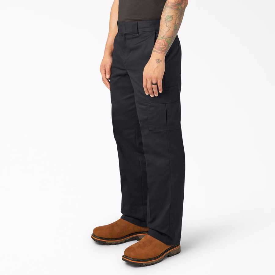Pantaloni de lucru cargo cu croială relaxată