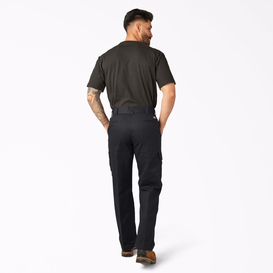Pantaloni de lucru cargo cu croială relaxată