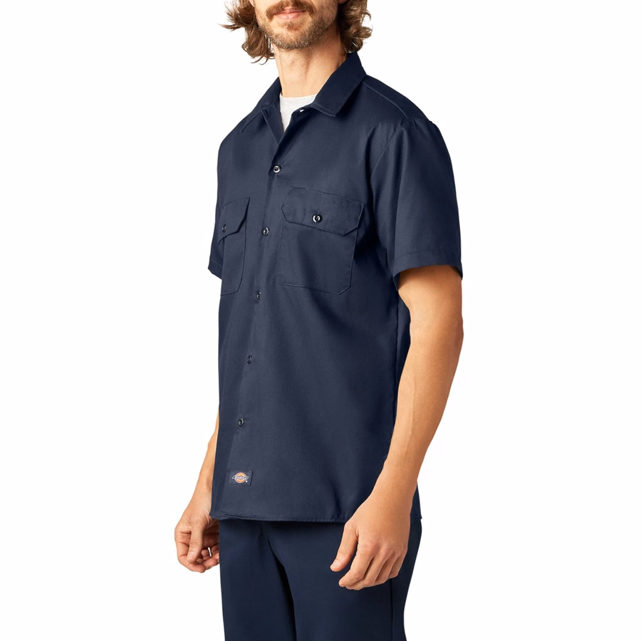 Cămașă de lucru cu mânecă scurtă FLEX Slim Fit