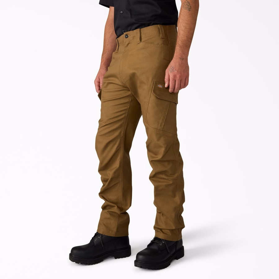 Pantaloni cargo din pânză Tradebuilt Duck