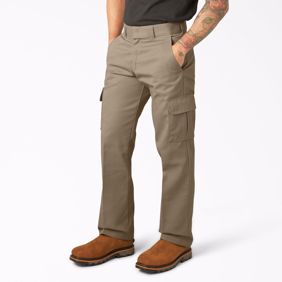 Pantaloni de lucru cargo cu croială relaxată