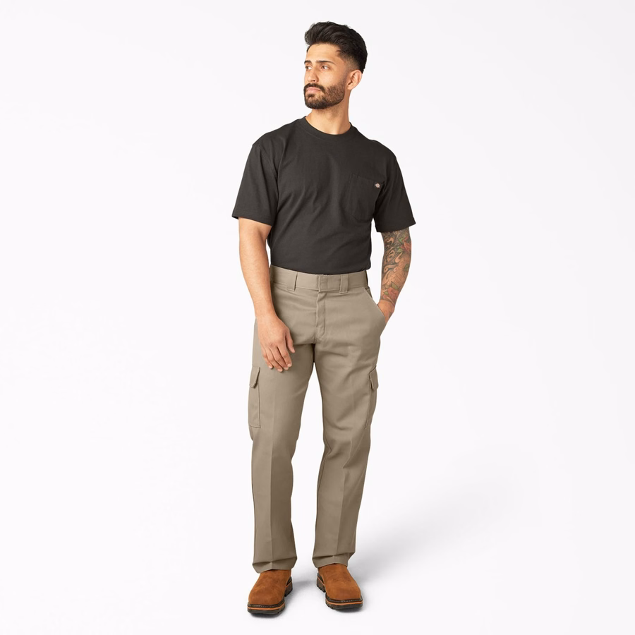 Pantaloni de lucru cargo cu croială relaxată