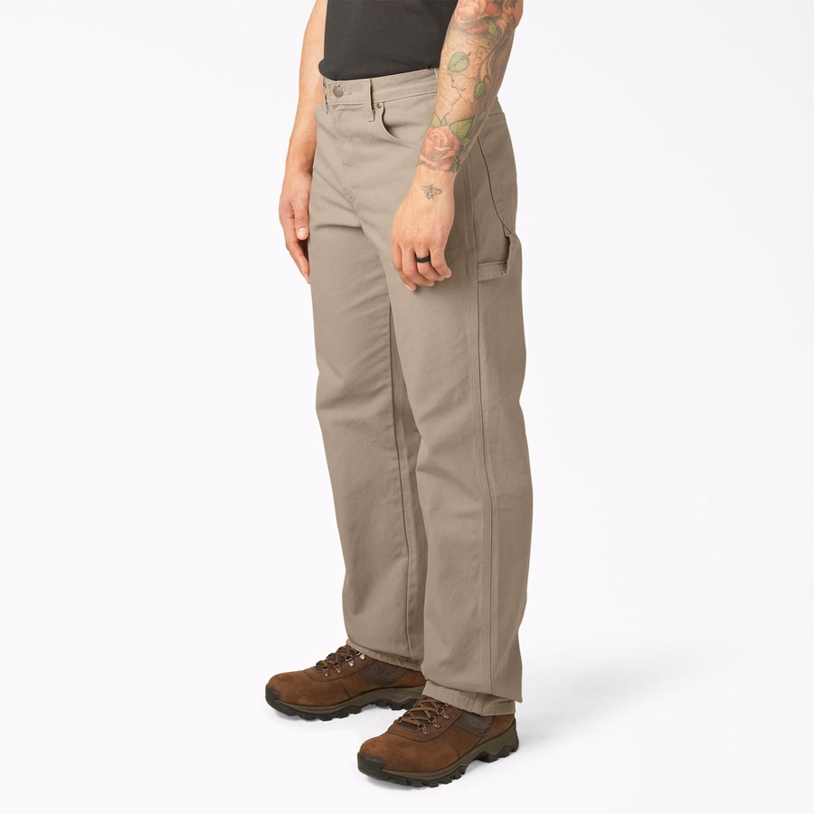Pantaloni de tâmplărie groși, cu croială relaxată, stil Duck Carpenter