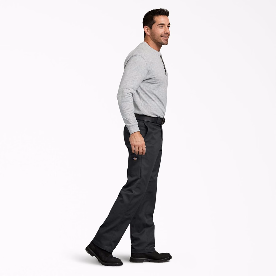 Pantaloni de lucru FLEX Regular Fit, cu croială dublă la genunchi