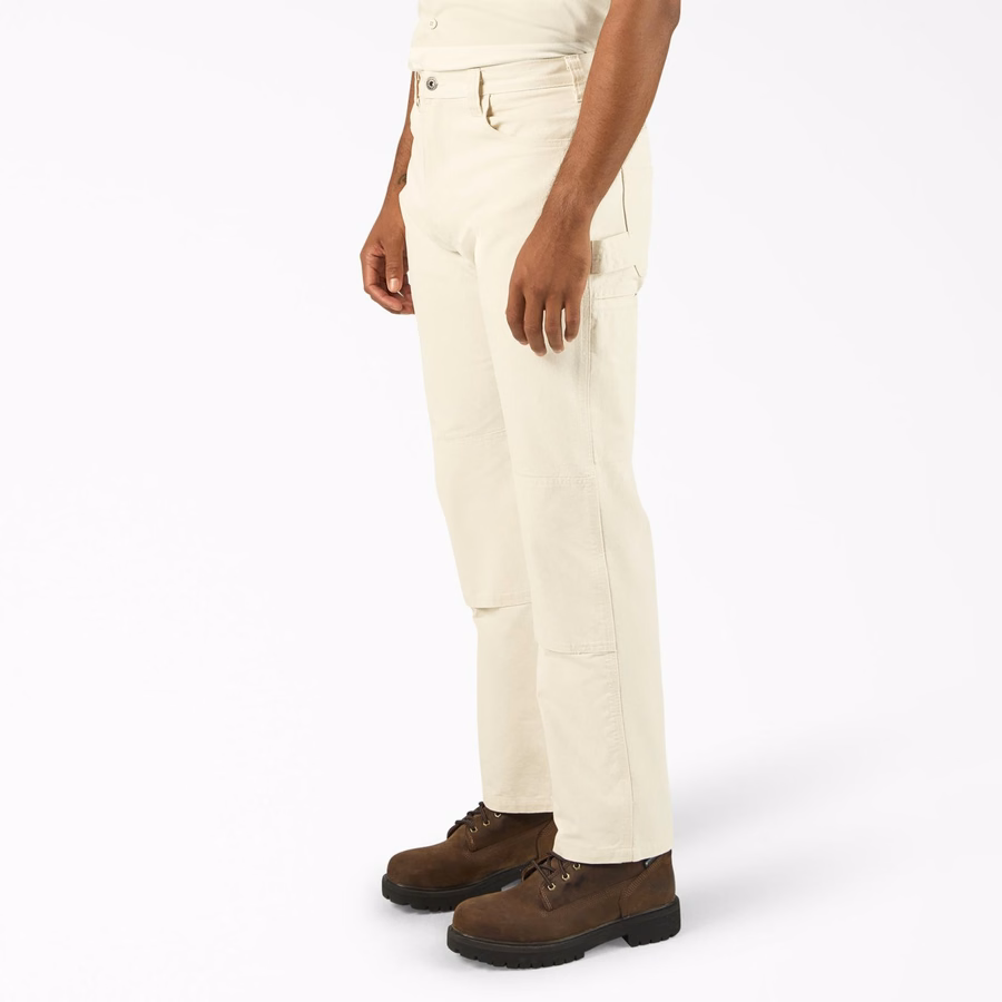 Pantaloni de pictor cu genunchi dublu