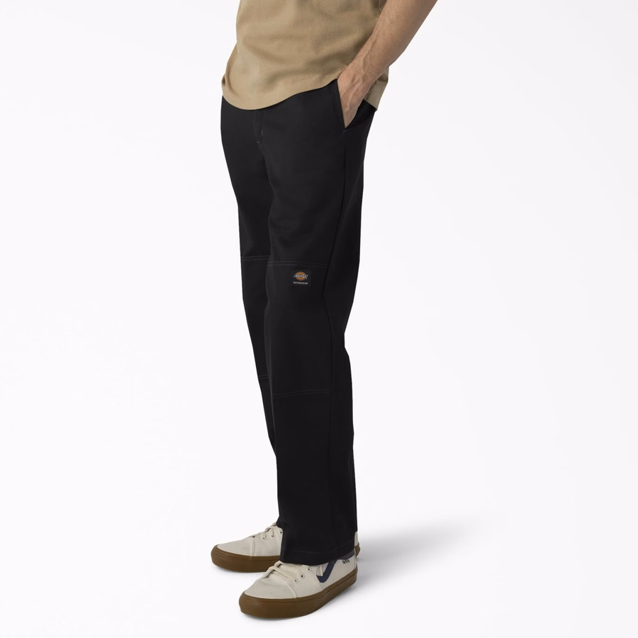 Pantaloni Dickies Skateboarding Regular Fit, cu croială dublă la genunchi