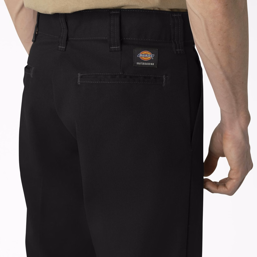 Pantaloni Dickies Skateboarding Regular Fit, cu croială dublă la genunchi