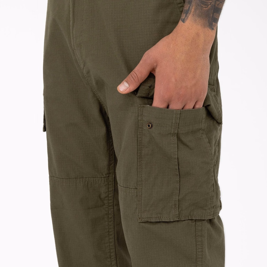 Pantaloni cargo Eagle Bend Relaxed Fit cu croială dublă la genunchi