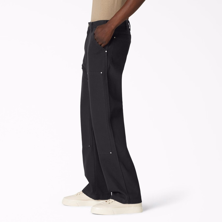 Pantaloni sport cu croială dublă și croială lejeră