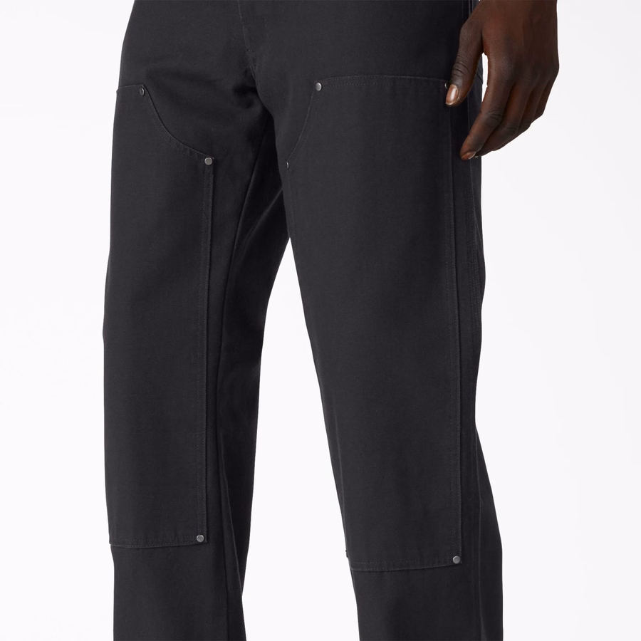 Pantaloni sport cu croială dublă și croială lejeră