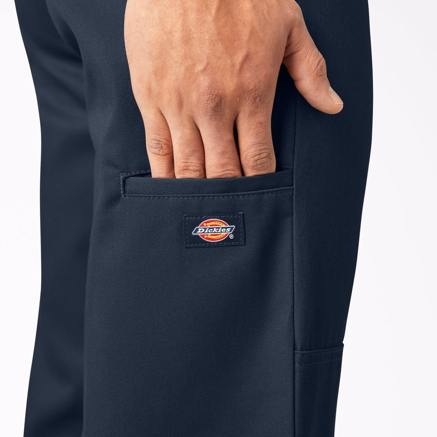 Pantaloni de lucru lejeri cu croială dublă la genunchi