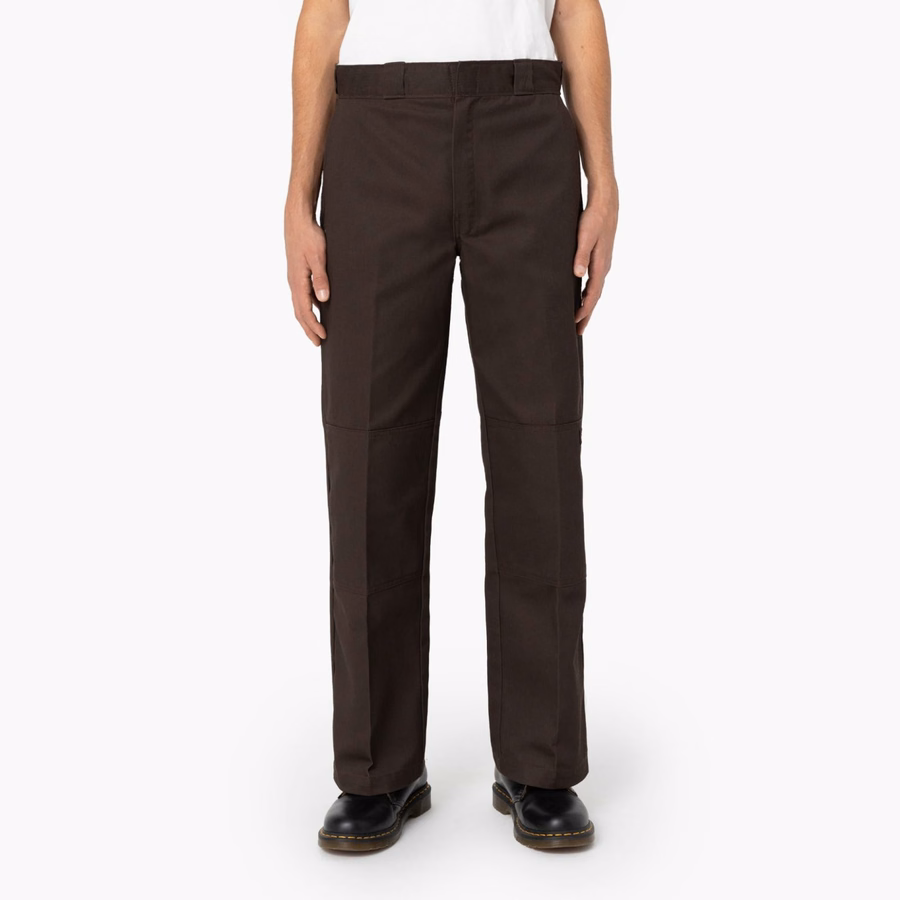 Pantaloni de lucru lejeri cu croială dublă la genunchi