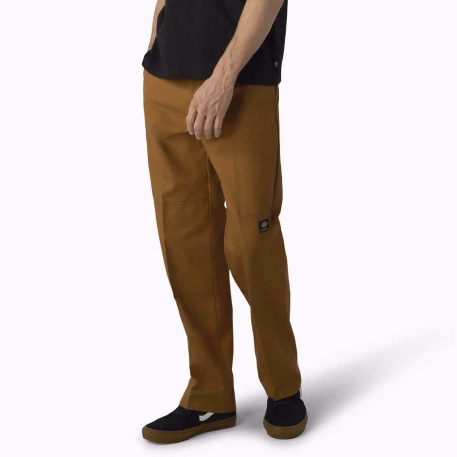 Pantaloni Dickies Skateboarding Regular Fit, cu croială dublă la genunchi