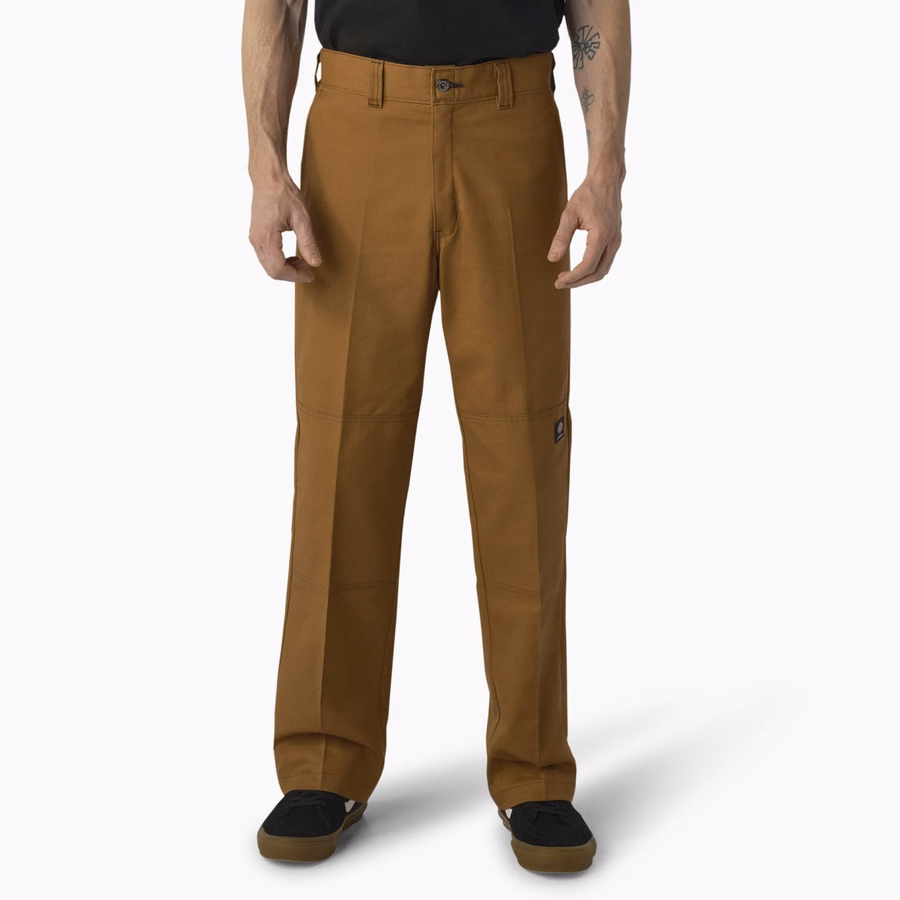 Pantaloni Dickies Skateboarding Regular Fit, cu croială dublă la genunchi