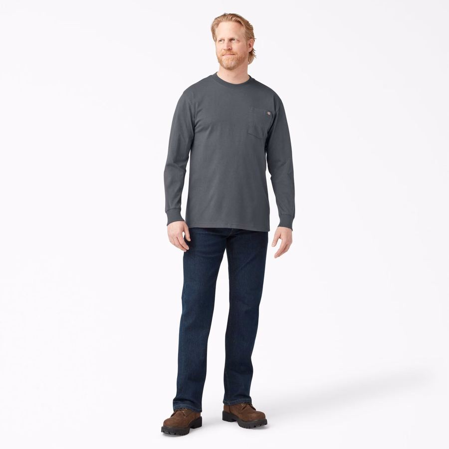 Tricou rezistent cu mânecă lungă și buzunar