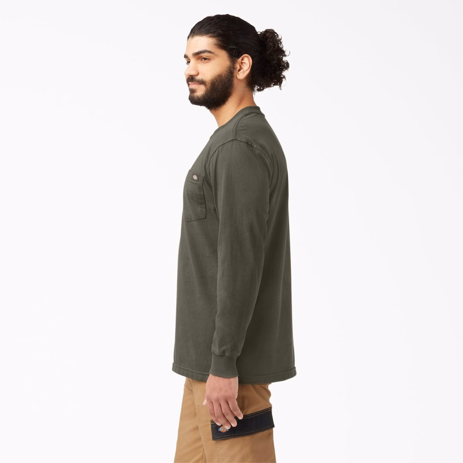 Tricou rezistent cu mânecă lungă și buzunar