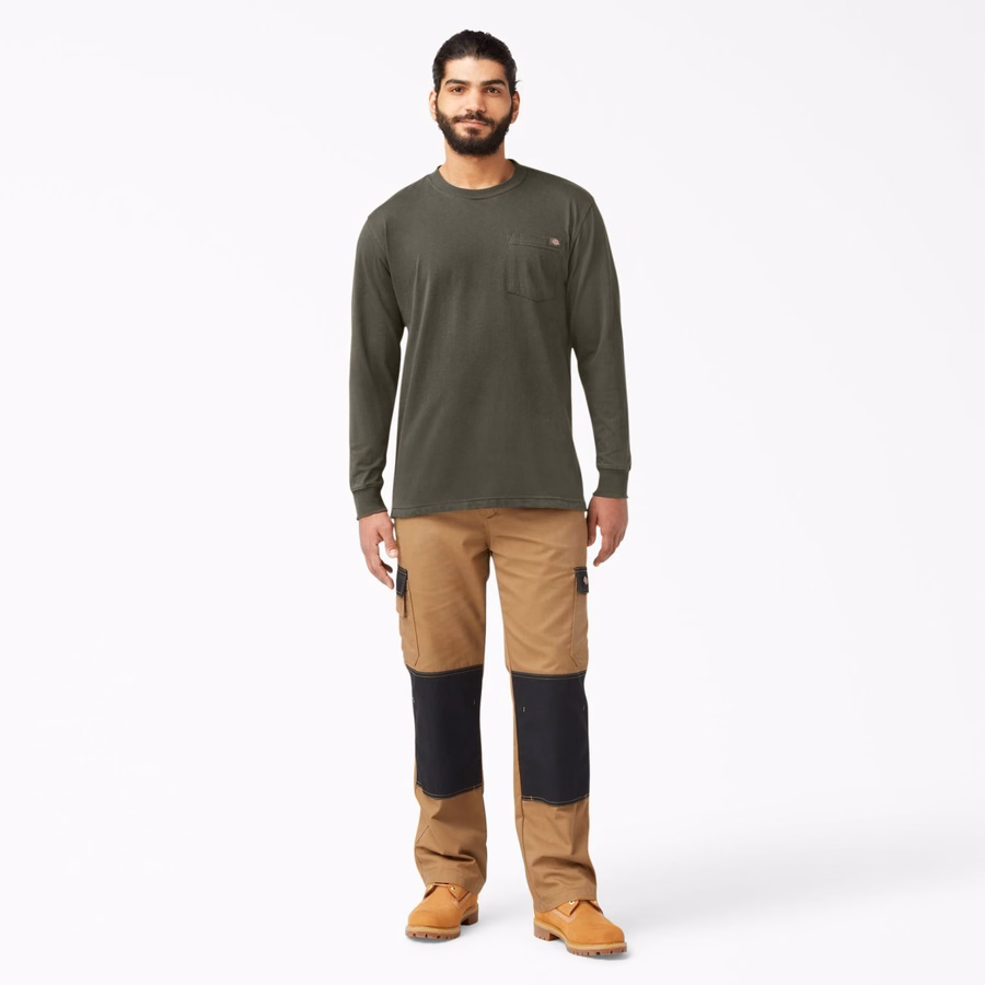 Tricou rezistent cu mânecă lungă și buzunar