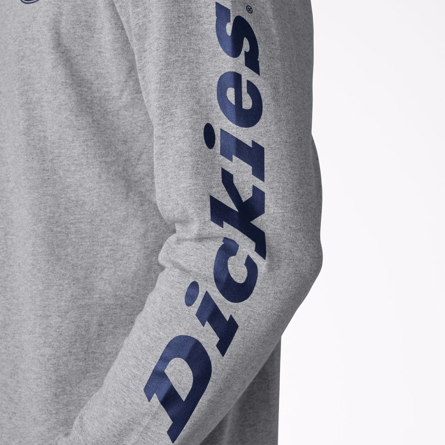 Tricou cu mânecă lungă și logo Heavyweight